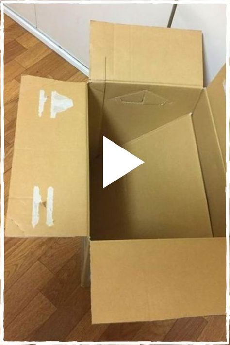 Easy Cat House, Cat House Diy Cardboard, Diy Cardboard Crafts, Cardboard Box Houses, Diy Cat Bed, Cardboard Cat House, Paper Box Diy, Cat House Diy, Dog House Diy