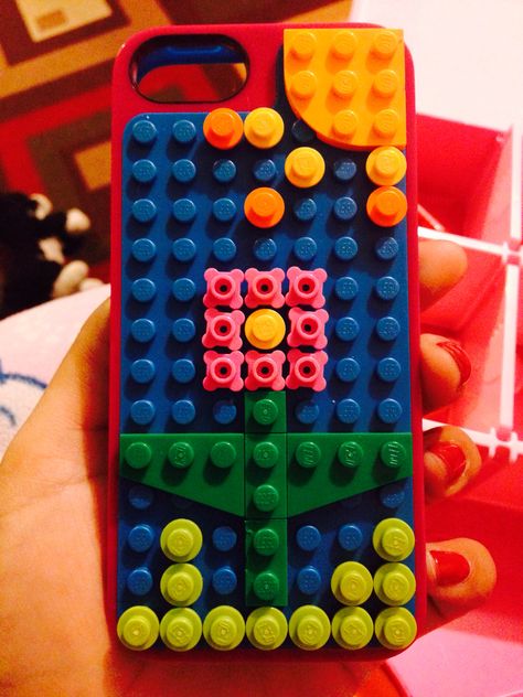 Lego Phone Case, Lego Girls, Lego Diy, Lego Craft, Diy Charms, Iphone Case, Lego, Cell Phone, Phone Case