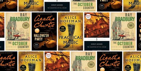 Books For Fall, Fall Reads, Olive Kitteridge, The Graveyard Book, Fall Books, October Country, Agatha Christie Books, Shirley Jackson, Gothic Novel