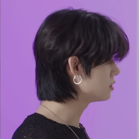 Yeonjun Front Profile, Yeonjun Mullet, Yeonjun Side Profile, Yeon Jun, Profile Icon, Choi Yeonjun, Txt Yeonjun, Short Hairstyle, Side Profile