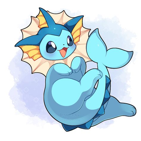 (15) Sevi 🌸🌿 on X: "This Vaporeon wishes you a nice day 💕 https://t.co/JfstusEw18" / X Pokemon Avatar, Kartu Pokemon, Pokemon Eevee Evolutions, Fanart Illustration, Eevee Evolutions, Pokemon Toy, Pokemon Images, Pokemon Eevee, My Pokemon