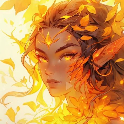 Fall Eladrin, Eladrin Female, Concept Ideas, Female Character Design, Elf, Character Art, Character Design, Design, Art