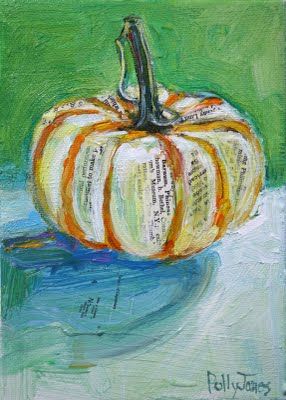 Spooky Autumn, Art Carte, Pumpkin Art, Daily Painting, Art Et Illustration, Media Painting, Autumn Art, Book Page, Pics Art