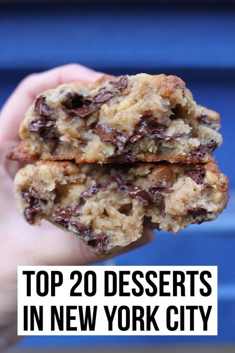 Top 20 Desserts in New York City | Female Foodie Best Restaurant Desserts, Travel Desserts, New York Desserts, Cookies Nyc, Best Restaurants In Nyc, Nyc Dessert, Female Foodie, Fun Restaurants In Nyc, Best Summer Desserts