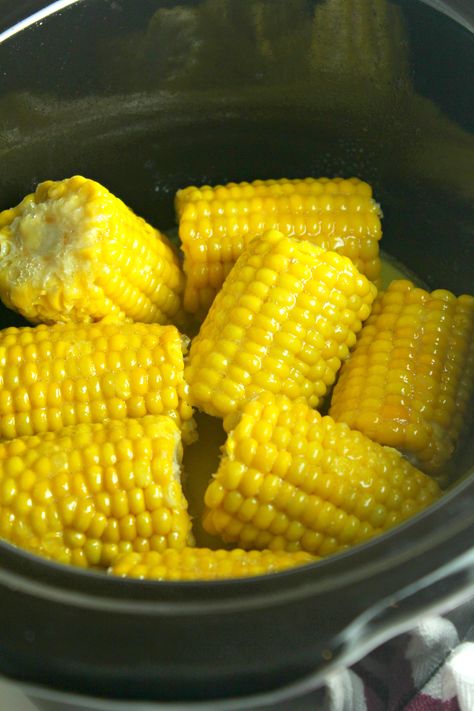 Crockpot Corn, Slow Cooker Corn, Crockpot Veggies, Herb Pesto, Quick Easy Salad, Buttery Corn, Corn Recipes Side Dishes, Sweet Corn Recipes, Corn Salad Recipe