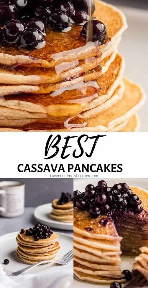 Egg And Grain Free Breakfast, Paleo Pancakes Cassava Flour, Cassava Flour Pancakes Egg Free, Paleo Vegan Pancakes, Cassava Flour Pancakes Vegan, Lectin Free Recipes Dinner, Cassava Flour Breakfast Recipes, Vegan Grain Free Breakfast, Lectin Free Breakfast Recipes