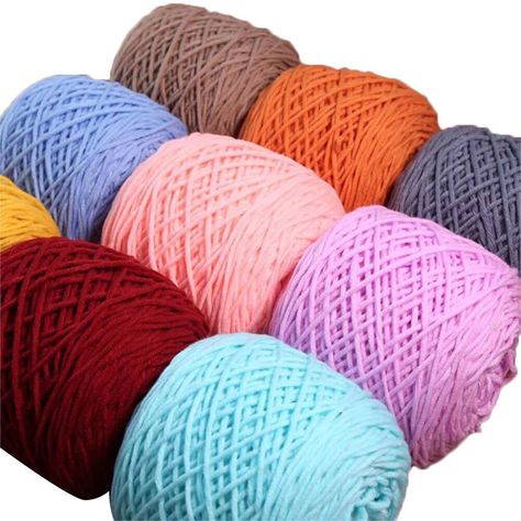 Embroidery Weaving, Cotton Yarn Knitting, Tufting Diy, Textile Craft, Sewing Online, Yarn Skein, Rug Yarn, Needle Embroidery, Wool Balls