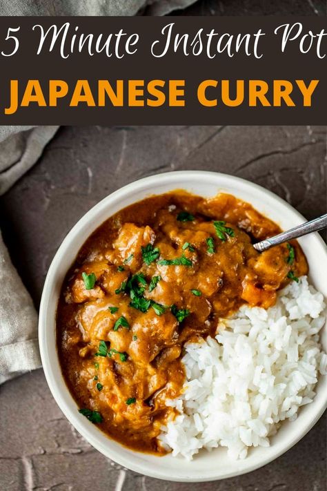 Instant Pot Japanese, Chicken Katsu Curry, Curry Recipes Easy, Japanese Curry, Chicken Thigh Recipes Crockpot, Coconut Milk Curry, Chicken Thigh Recipes Baked, Healthy Instant Pot Recipes, Instant Pot Dinner Recipes