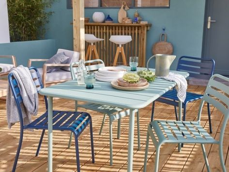 Backyard Furniture, Agaves, Small Balcony, Outdoor Rooms, Outdoor Table, Leroy Merlin, Merlin, Outdoor Furniture Sets, Pergola