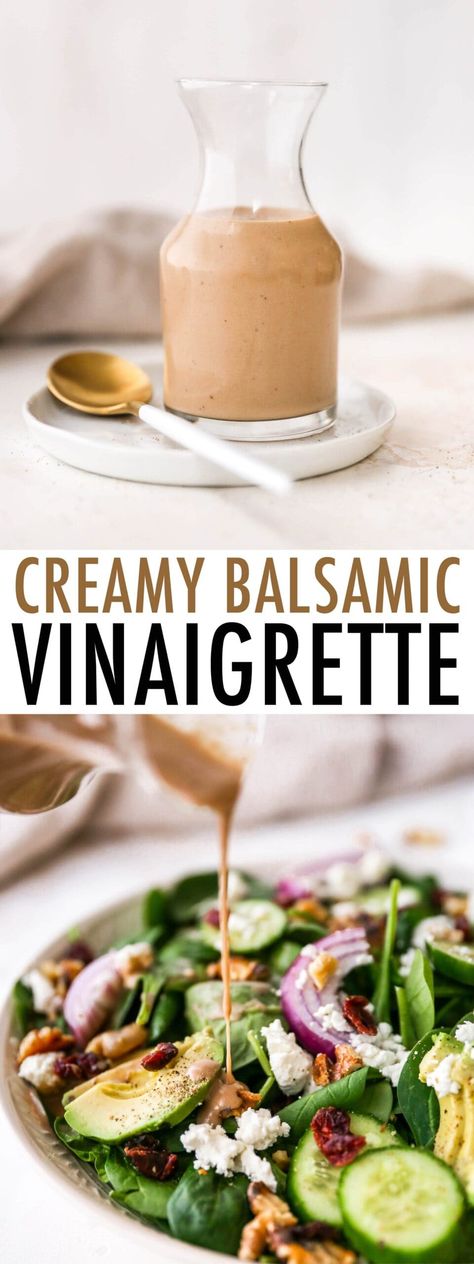 Balsamic Vinaigrette Dressing Recipe, Balsamic Vinegar And Olive Oil, Homemade Balsamic Dressing, Creamy Balsamic Vinaigrette, Balsamic Dressing Recipe, Creamy Balsamic Dressing, Balsamic Vinaigrette Recipe, Homemade Balsamic Vinaigrette, Salad Dressing Recipes Healthy