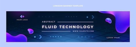 Linkedin Banner, Vector Gradient, Black And White Ribbon, Social Icons, Technology Background, Facebook Business, Social Media Logos, Sale Banner, Logo Collection