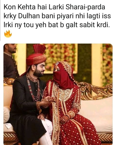 #me_mr_x Pakistani Wedding Couple, Couple Wedding Dress Pakistani, Barat Couple Dresses Pakistani, Pakistani Dulha Dulhan Pics, Islamic Wedding Quotes, Pakistani Wedding Shoot Couple, Niqabi Bride, Best Friend Images, Hijabi Brides