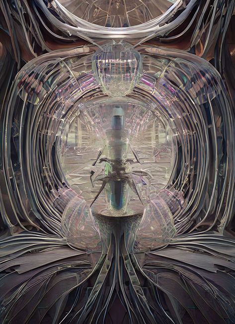 Futuristic architecture made of glas, intricate, ethereal, art nouveau inspired, Ai generated Art Nouveau Futuristic, Fae Aesthetic, Robot Cat, Ethereal Aesthetic, Futuristic Art, Cyberpunk Art, Ethereal Art, Futuristic Architecture, End Of The World