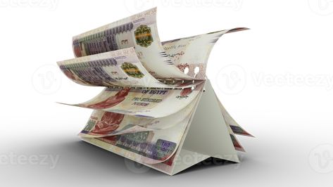 Calendar made of Egyptian pound notes isolated on transparent background. Money calendar. spending concept. 3d rendering Egyptian Money, Money White Background, Egyptian Calendar, Money Png Icon, Egyptian Pound, New Administrative Capital Egypt, Old Egyptian Newspaper, 3d Rendering, Transparent Background