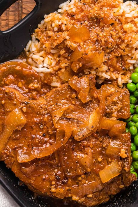 Slow Cooker Chinese Style Pork Chops - Kitchen Divas Chinese Pork Chops, Curry Pork Chops, Slow Cooker Chinese, Pork Steaks, Pork Chop Recipes Crockpot, Chinese Pork, Pork Chop Dinner, Slow Cooker Pork Chops, Chop Recipes