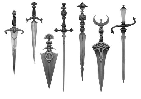 ArtStation - Dagger and sword concept art Character References, Game Concept Art, Game Concept, Concept Art, Art Design, Entertainment, Media, Film, Art