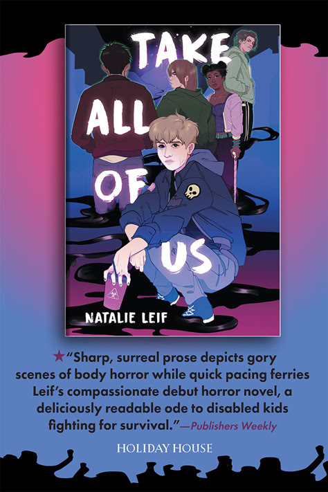 Read TAKE ALL OF US, an engaging new YA horror novel with disability representation, zombies, and queer love. Queer Books To Read, Queer Book Recs, Queer Novels, Good Lgbtq Books, Queer Horror Books, Queer Graphic Novels, Best Mystery Books, Lgbt Book, Spicy Lgbtq Books