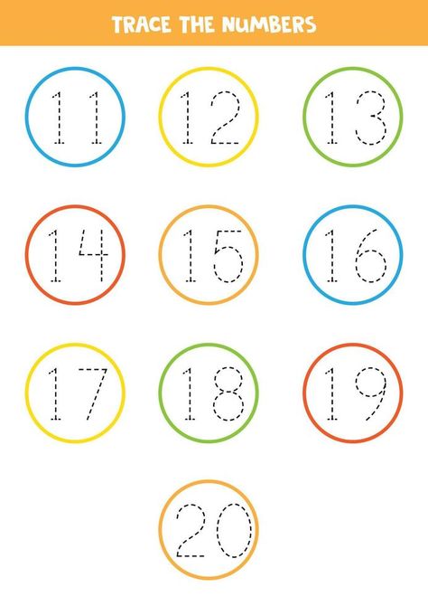 Preschool Number Tracing, Writing Practice For Kids, Number Writing Worksheets, Tracing Numbers, Numbers Worksheet, Tracing Sheets, Number Tracing, Free Math Worksheets, Numbers Preschool