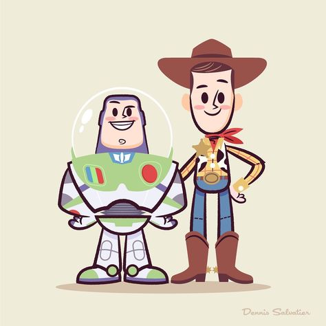 Dibujos Toy Story, Disney Cuties, Kawaii Disney, Cute Disney Drawings, Disney Phone Wallpaper, Disney Artwork, Disney Favorites, Toy Story Party, Pinturas Disney