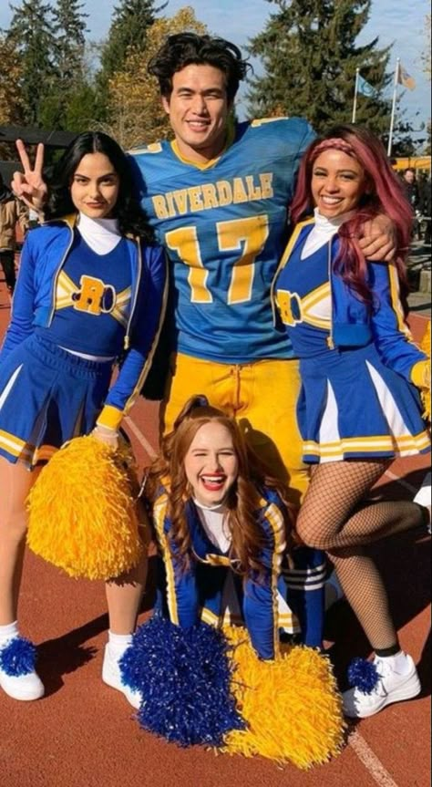 Riverdale Poster, Riverdale Characters, Sally Rooney, Camilla Mendes, Hot Halloween Outfits, Vanessa Morgan, Pom Pom Girl, Lilly Pulitzer Outfits, Cheer Outfits