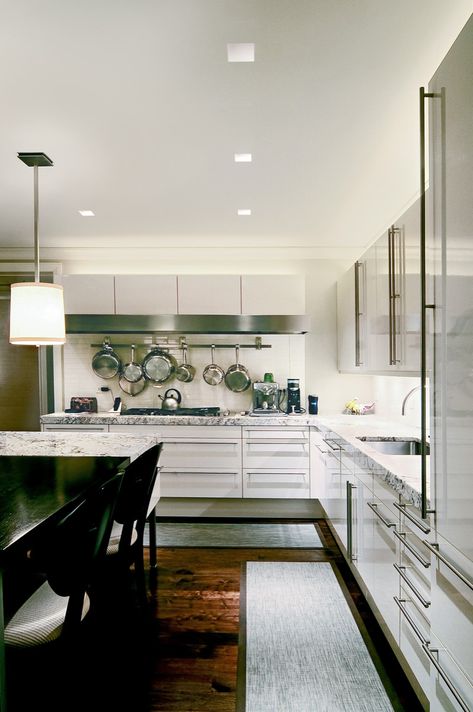 Aurora Square 3.3. Inch Recessed Light - Contemporary - Kitchen - Chicago - by Lightology | Houzz Kitchen With Stainless Steel Hood, Kitchen Table Metal, Square Recessed Lighting, Recessed Lighting Trim, Steel Hood, Stainless Steel Hood, Recessed Downlight, Recessed Ceiling Lights, Minimalist Kitchen Design