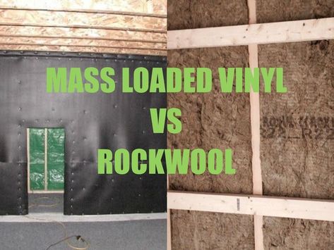 Mass Loaded Vinyl vs. Rockwool: Top 5 Differences! - Soundproof Advice Mass Loaded Vinyl, Soundproofing Walls, Sound Blocking, Soundproofing Material, Basement Carpet, People Working Together, Sound Insulation, Vinyl Siding, Home Additions