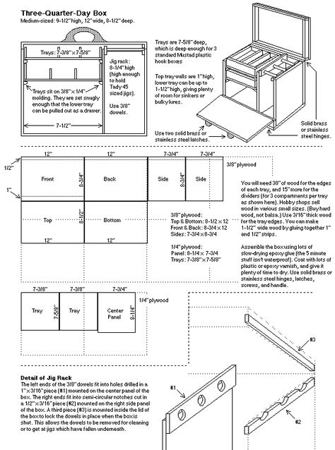 Wooden Tackle Box Ideas, Fishing Tackle Box Ideas, Picnic Boxes, Diy Bank, Jewelry Box Plans, Fly Tying Desk, Diy Fishing, Fishing Box, Fishing Tackle Box