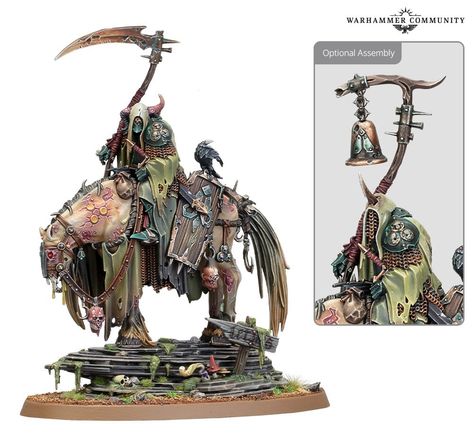 Games Workshop Pre-Orders: 'First Looks' Cities of Sigmar Weekend - Bell of Lost Souls Maggotkin Of Nurgle, Warhammer Nurgle, Cities Of Sigmar, Warhammer Miniatures, Age Of Sigmar, Space Marines, Warhammer Fantasy, New Backgrounds, Warhammer 40000