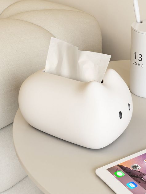 Add a touch of fun to your office with our Whimsical Cat Tissue Holder. This unique desk decor not only keeps tissues handy but also adds a playful vibe to your workspace. Material:ResinSize:23.2cm(L)*15.5cm(W)*13.5cm(H) (1 inch=2.54cm) Cute Desk Decorations, Cat Office Decor, Cozy Cubicle Ideas, Pastel Desk Decor, Desk Pet Accessory Ideas, Cute Tissue Holder, Cat Desk Accessories, Cat Pencil Holder, Office Finds