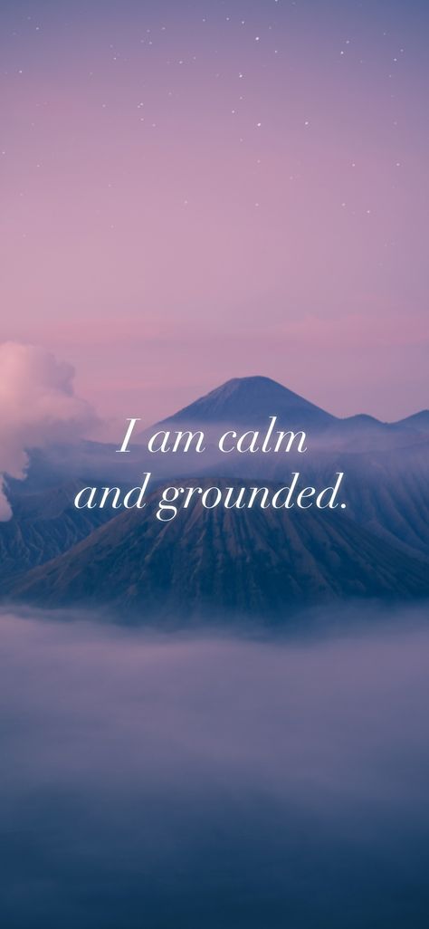 I Am Calm Quotes, I Am Calm Affirmation, Vision Manifestation, Perspective Ideas, I Am Grounded, I Am Calm, Life Perspective, Faith Moves Mountains, Focus On The Positive