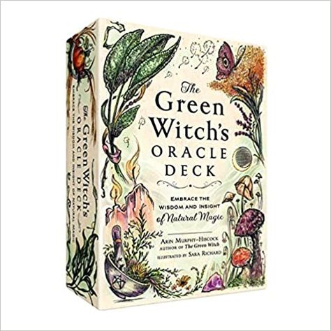 The Green Witch's Oracle Deck: Embrace the Wisdom and Insight of Natural Magic (Green Witch Witchcraft Series): Murphy-Hiscock, Arin, Richard, Sara: 9781507221136: Amazon.com: Books Arin Murphy-hiscock, Green Witch Oracle, Deck Aesthetic, Witchcraft Stuff, The Green Witch, Cottagecore Gifts, Green Witchcraft, Witch Tarot, Witchcraft Books