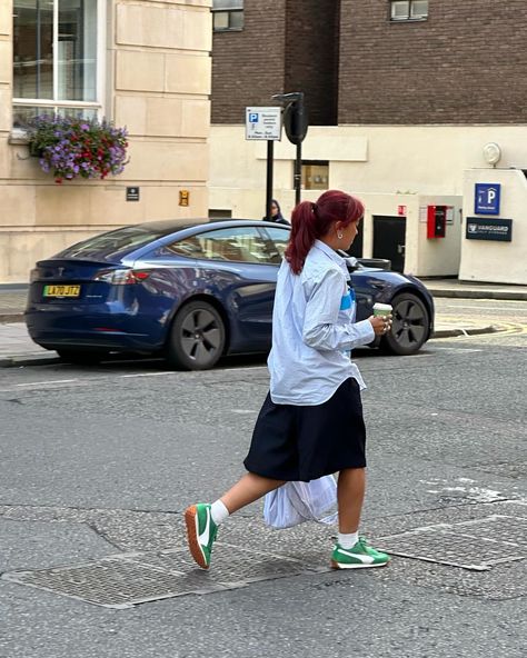 Running errands in the Puma Easy Rider 💚 @puma.uk @asos AD Puma Easy Rider, Puma Outfit, Easy Rider, Street Style Women, Everyday Outfits, Running Errands, Asos, Ootd, Street Style