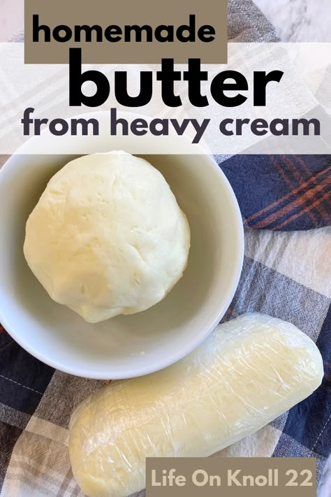 Heavy Cream Butter, Honey Butter With Heavy Cream, Heavy Whipping Cream Butter Recipes, Homemade Butter From Heavy Cream, Homemade Butter With Heavy Cream, Homemade Butter Heavy Whipping Cream, How To Make Butter From Heavy Cream, Make Butter From Heavy Cream, What Can I Make With Heavy Whipping Cream