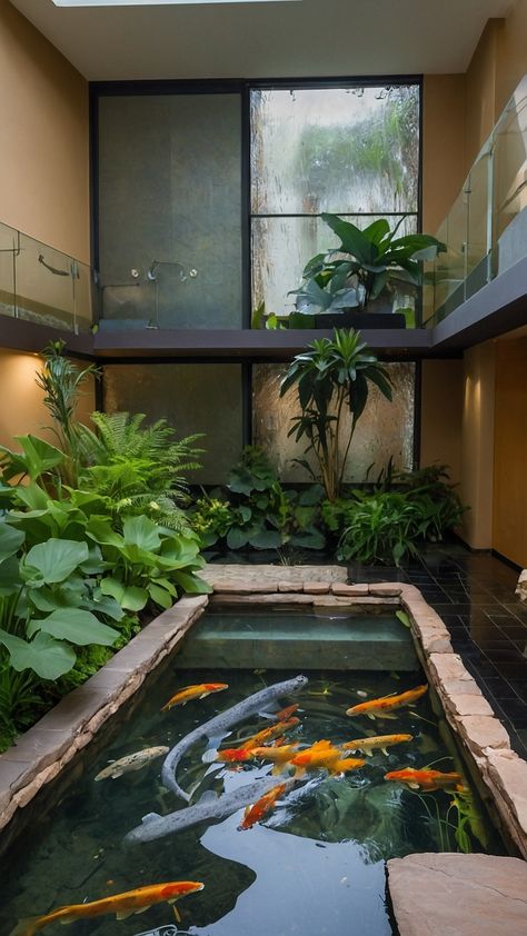 Discover creative indoor pond ideas for small living rooms Get inspired by small design ideas for living rooms DIY garden plants aquatic turtle tank ideas koi and turtle pond ideas Transform your space with these innovative indoor pond ideas Indoor Koi Pond Living Rooms, Turtle Pond Ideas, Aquatic Turtle Tank Ideas, Indoor Fish Pond, Pond Indoor, Indoor Pond Ideas, Turtle Tank Ideas, Ideas For Small Living Rooms, Sunroom Greenhouse