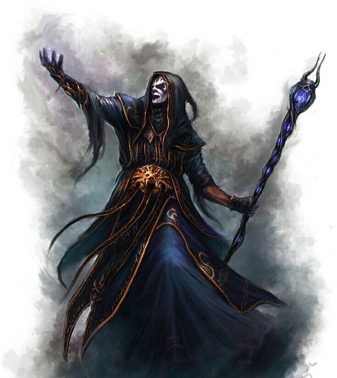 Evil Wizard, Fantasy Wizard, Pathfinder Character, Pathfinder Rpg, Ange Demon, Fantasy Monster, Fantasy Concept Art, Fantasy Rpg, Medieval Fantasy