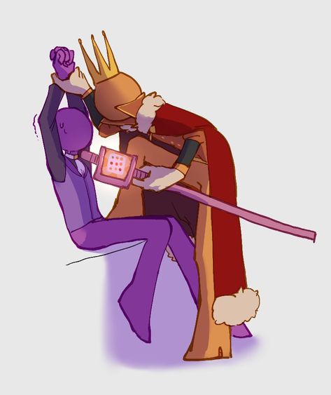 Purple And King Orange, King Orange X Purple Alan Becker, King Orange Alan Becker, King Orange X Purple, Animation Vs Minecraft Fanart, Purple Alan Becker, Animation Vs Animator, Animation Vs Minecraft, Animator Vs Animation