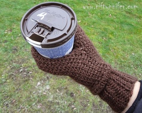 Crochet Beer Cozy, Crochet Beer, Crochet Mitts, Glove Pattern, Crochet Cup Cozy, Crochet Cozy, Crochet Mittens, Mittens Pattern, Crochet Gloves