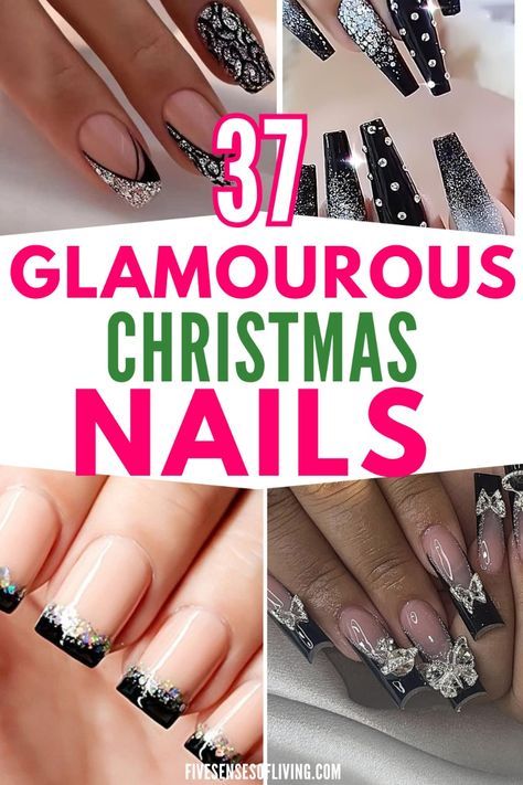 Christmas Nails Short Almond, Classic Christmas Nails, Chic Christmas Nails, Best Christmas Nails, Nail Design Christmas, Nails Ideas 2023, Christmas Nails Short, Christmas Nails Simple, Christmas Nails Red