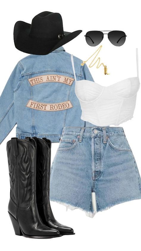 Nashville Outfit Inspo #nashville #nashvillestyle #nashvilleoutfit #rodeooutfit #outfit #outfitinspo #style #styleinspo #bucklebunny #cowgirl #coastalcowgirl Lyn Lapid Concert Outfit, Country Concert Outfit Jeans, Stampede Outfits, Concert Outfit Jeans, Stagecoach Outfits, Nashville Style Outfits, Country Fest, Outfitinspo Style, Western Wardrobe