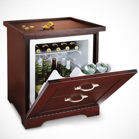 Designer Mini Fridge - Foter Mini Refrigerator, Man Cave Home Bar, Unique Gifts For Men, Mini Fridge, Mini Bar, Pilsner, Bonus Room, My Dream Home, Coffee Bar