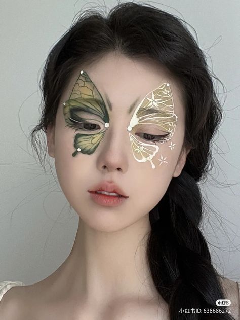 Dragonfly Makeup, Layout Makeup, Butterfly Makeup, Face Art Makeup, Night Beauty, Eye Makeup Pictures, Ethereal Makeup, Fairy Makeup, Creative Eye Makeup