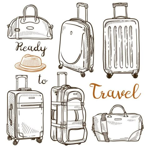 Travel Suitcase Vector Vector Art & Graphics | freevector.com Luggage Aesthetic Airport, Travel Bags Aesthetic, Travel Luggage Aesthetic, Luggage Painting, Luxury Luggage Sets, Suitcases Travel, Illustration Journal, Cute Suitcases, Diy Luggage