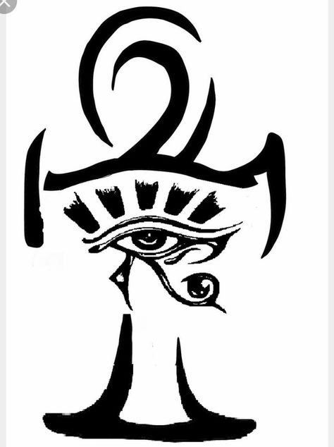 Egyptian Eye Tattoos, Pattern Tattoos, Geometric Tattoo Pattern, Horus Tattoo, Egyptian Drawings, African Tattoo, Egypt Tattoo, Egyptian Tattoo, Tattoos For Black Skin