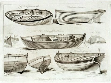 18th century dinghy Boat Sketch, Boat Illustration, National Maritime Museum, Boat Drawing, Sea Battle, Row Boats, Boat Building Plans, Old Boats, Maritime Museum