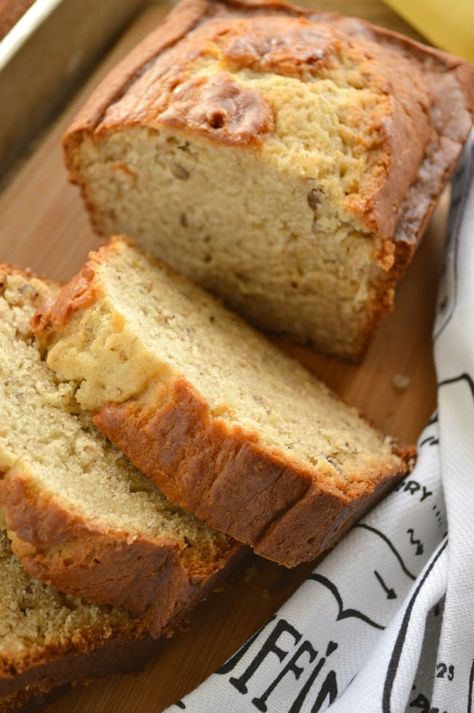 Banana Bread with Cream Cheese Banana Bread Recipe With Cream Cheese, Banana Bread Cream Cheese, Cream Cheese Banana Bread, Cozy Breakfast, Banana Nut Bread, Nut Bread, Cozy Mornings, Baked Banana, Ripe Bananas