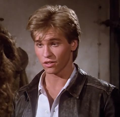 val kilmer as nick rivers in top secret! (1984) ❤️‍🔥✨ #valkilmer #80smovies #80sheartthrobs #80s Nick Rivers Top Secret, 80s Men’s Hair, 80s Men Haircut, Val Kilmer Aesthetic, Val Kilmer Top Secret, 80s Male Hairstyles, Val Kilmer Iceman, Top Secret Movie, Mens 80s Hairstyles