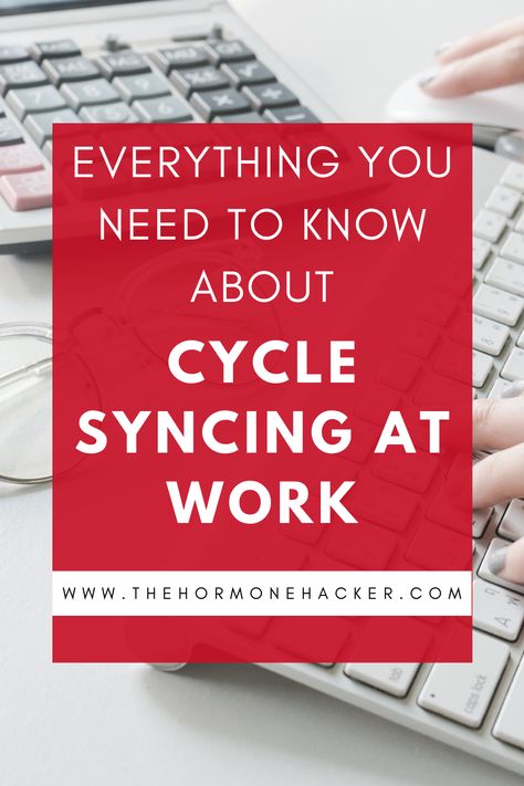 Everything you need to know about increasing productivity at work by connecting to your menstrual cycle! Cycle Syncing Work, Cycle Productivity, Productivity At Work, Increasing Productivity, Cycle Syncing, Work Plans, Hormone Health, Productivity Hacks, Increase Productivity