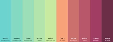 12 Color Rainbow Palette, Flat Color Palette, Light Salmon, Palette Art, Paint Palette, Colour Board, Skin Color, Art Tips, Color Of Life