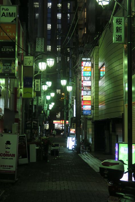 Down Town Boy Aesthetic, Aesthetic Town, Green Hour, Town Background, Town Photography, City Core, Japan Street, Fallen Angels, Dark City