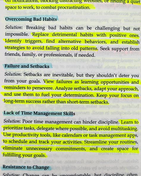 📍Self- discipline+ consistency+ breaking the barriers= unlock the door to your own success. ✨The book ‘No. 1 Rule to success is discipline’ will help you develop discipline in 10 small steps and cultivate a positive and growth mindset. The book will teach you empower yourself to make better decisions, have self control, develop resilience and unlock your true potential. ✨The book will help you how to maintain consistency by breaking your big goals into small and achievable tasks and stay m... Books About Discipline, Books On Self Discipline, Self Discipline Books, How To Have Self Control, How To Have Discipline, How To Be Disciplined In Life, Motive Quotes, God Mode, Best Self Help Books